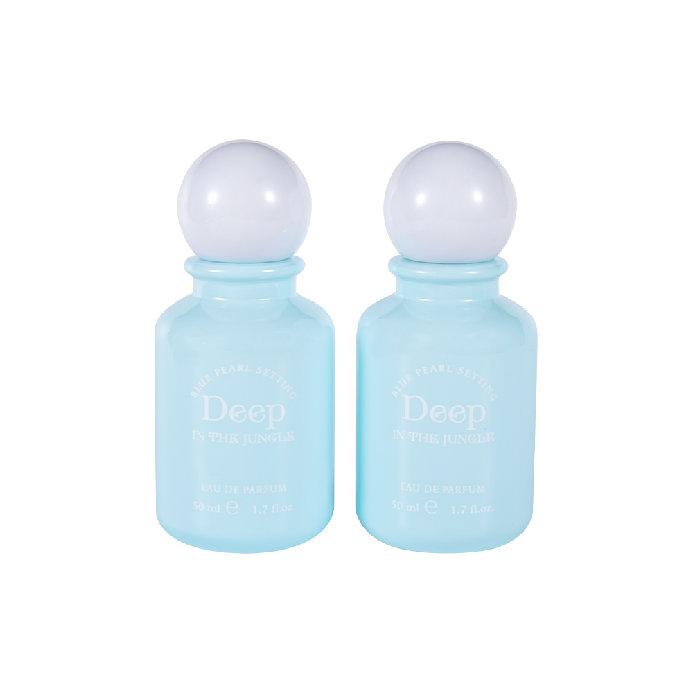 GC4818-WJ2537 50ML Macaron Color Perfume Bottle With Spherical Perfume Cap