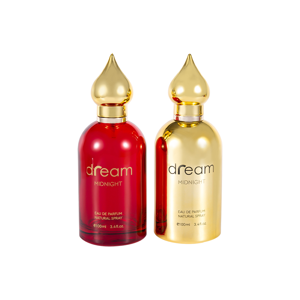 GC4128-WJ832 100ML Arabic Pattern Perfume Bottle Set With UV Gold Arabic Pattern Perfume Cap