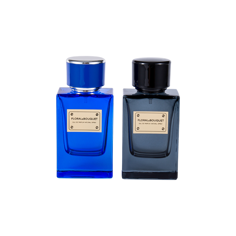 GC4686-WJ2098 50ML High Quality Perfume Bottle Set with Lid, High Output Spray