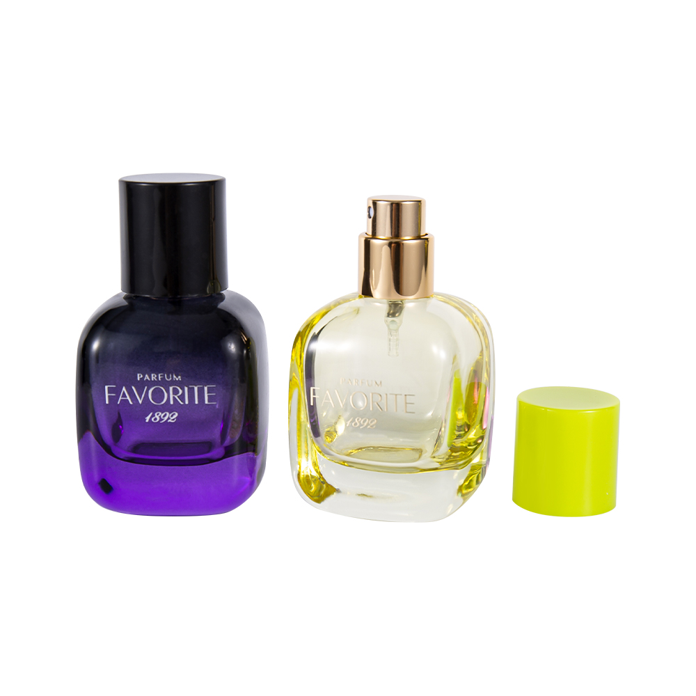 GC4868-WJ2445 30ML Decorative Glass Perfume Bottle with PP Cap, Multi-Capacity Series