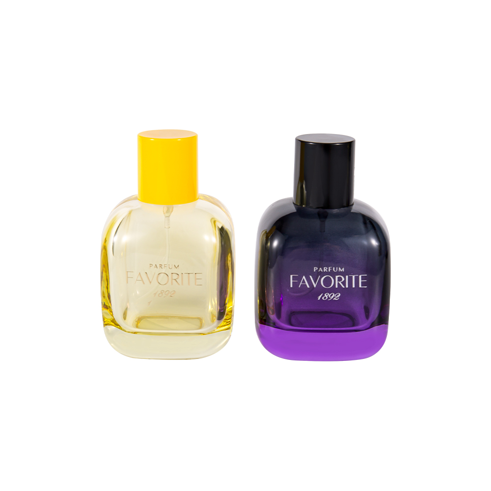 GC4870-WJ2531 100ML Decorative Glass Perfume Bottle with PP Cap, Multi-Capacity Series