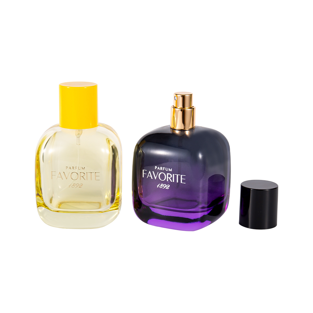 GC4870-WJ2531 100ML Decorative Glass Perfume Bottle with PP Cap, Multi-Capacity Series