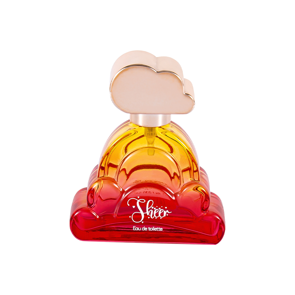 KY1536-WJ2415 30ML Cute Cloud Perfume Bottle Set With Unique Perfume Cap Free Sample