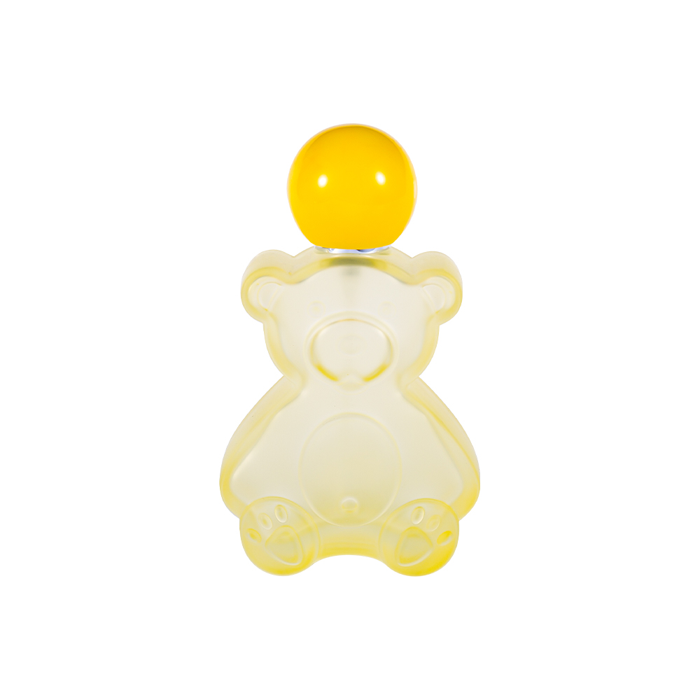 GC5190-WJ2402 30ML Wholesale Bear Shape Glass Perfume Bottle with Ball Top