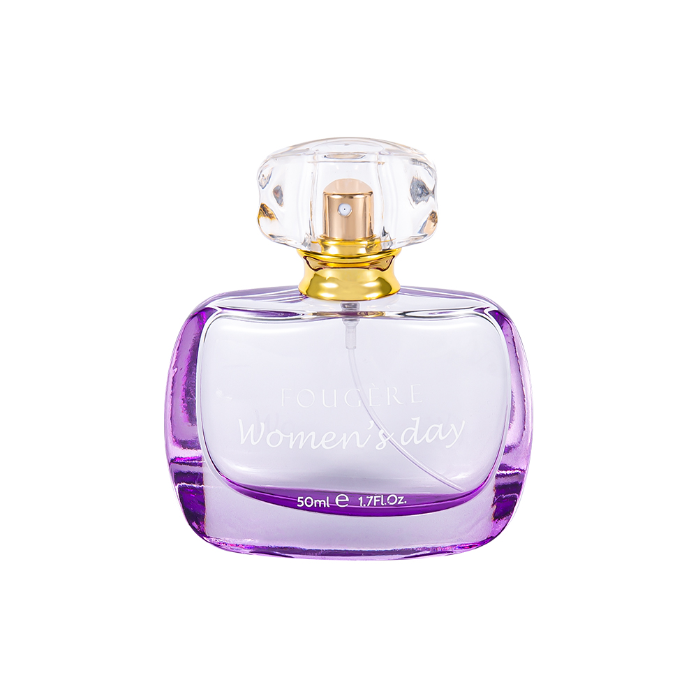 GC3942-WJ3 50ML Glass Perfume Bottle Set Luxury Transparent SURLYN Perfume Cap